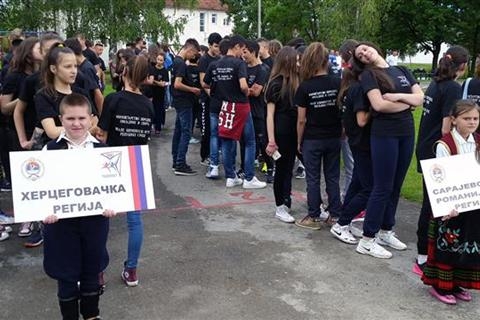 DOBOJ: Počelo republičko takmičenje u malom fudbalu za osnovne škole