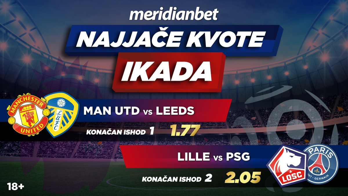 EKSPLOZIJA KVOTA i poklon od 20 KM za igru sa 0% ULOGA I RIZIKA! Može li bolje?