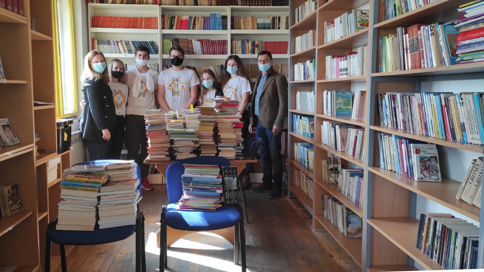 Prikupljeno preko 550 knjiga za biblioteku u JU OŠ “Đorđo Panzalović” u Osinji