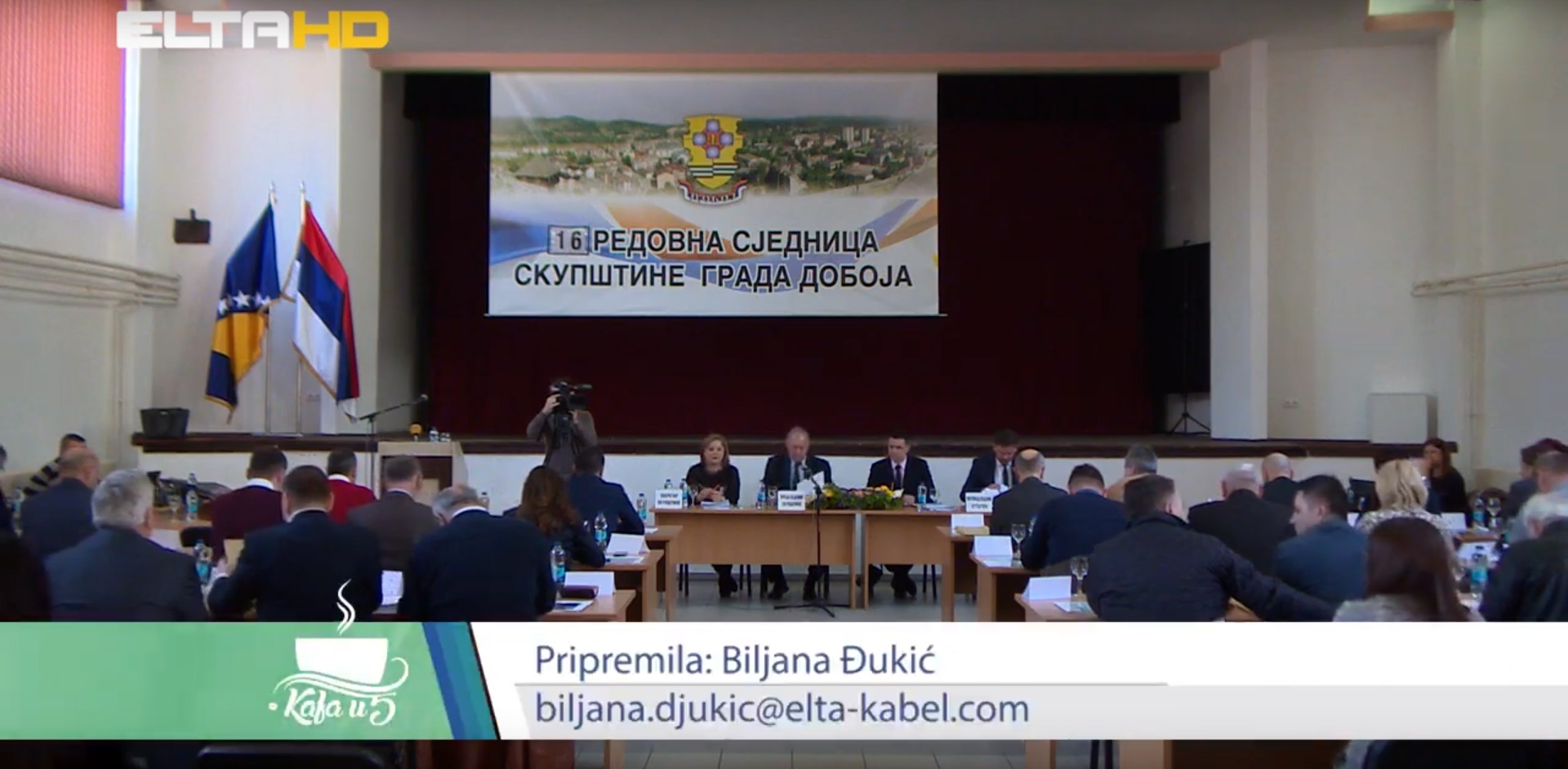 DOBOJ: KAFA U 5 - Skupština grada (VIDEO)