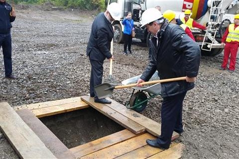 DOBOJ: Položen kamen temeljac za izgradnju Tehničko-laboratorijskog centra (FOTO)