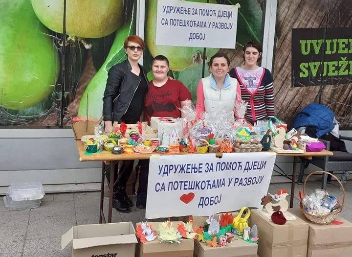 DOBOJ: Podržimo rad Udruženja za pomoć djeci sa poteškoćama u razvou