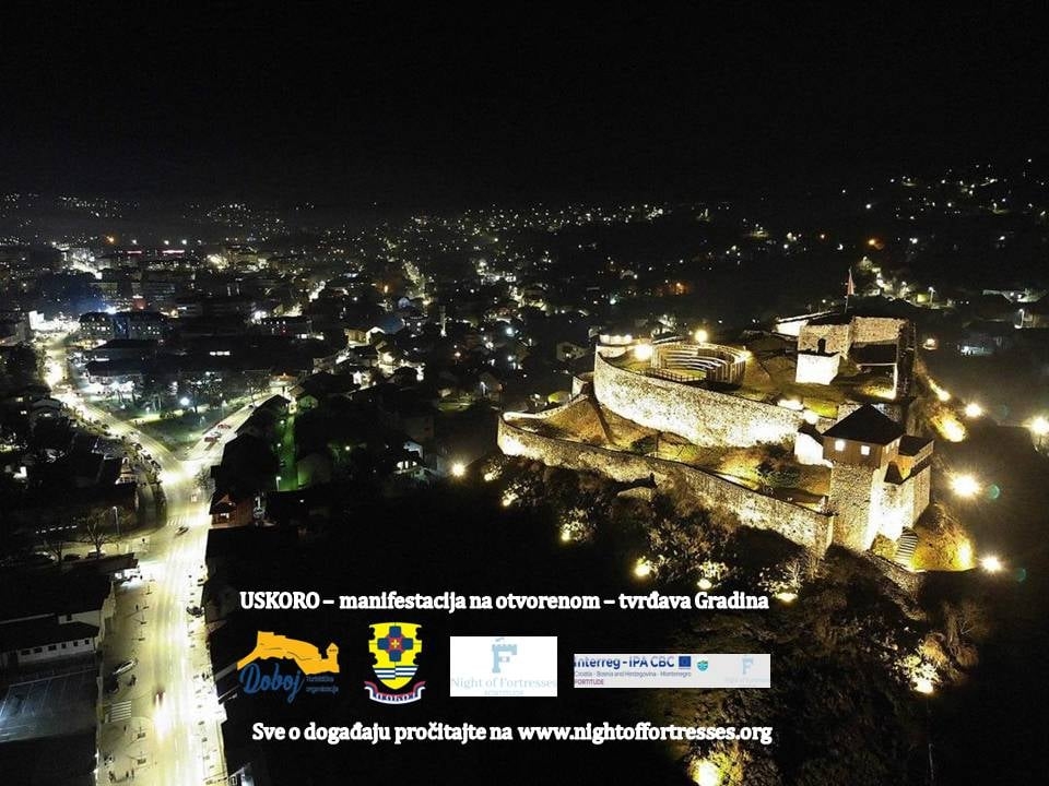 DOBOJ: Grad 29. aprila dio kulturno-turističke manifestacije „Noć tvrđava”