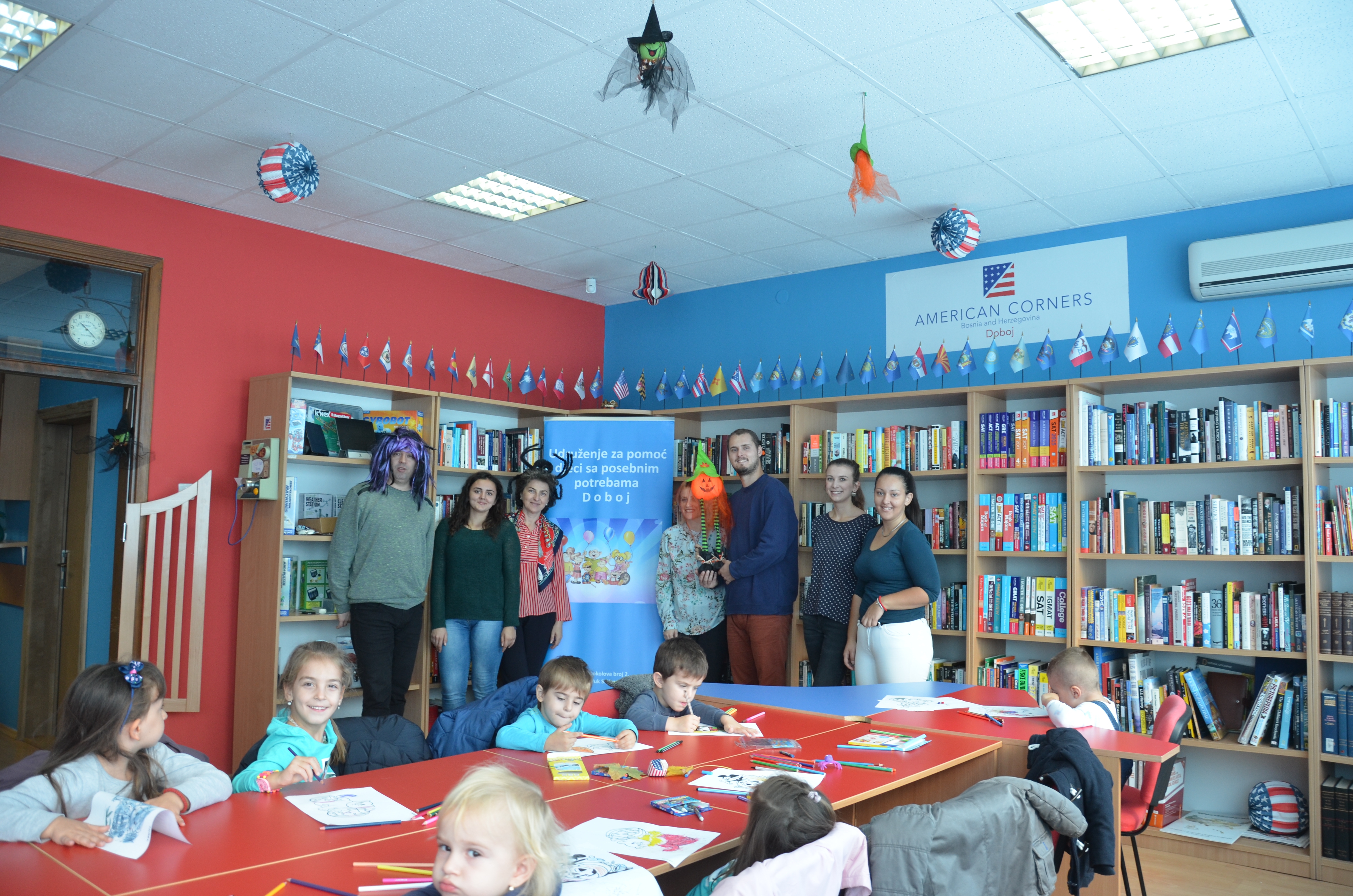 DOBOJ: Radionice za djecu u Američkom kutku (FOTO)