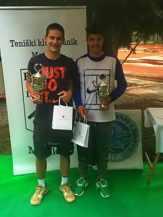 LUKA ĐURĐEVIĆ I JAN KUPČIĆ OSVOJILI U IGRI PAROVA "BERGANTOV MEMORIAL 2016" Slijedi nastavak usavršavanja