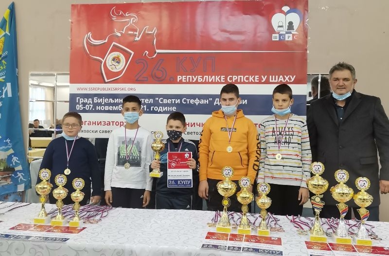DOBOJ: Đorđe Lukić zlatni na 26. KUP-u Republike Srpske u šahu