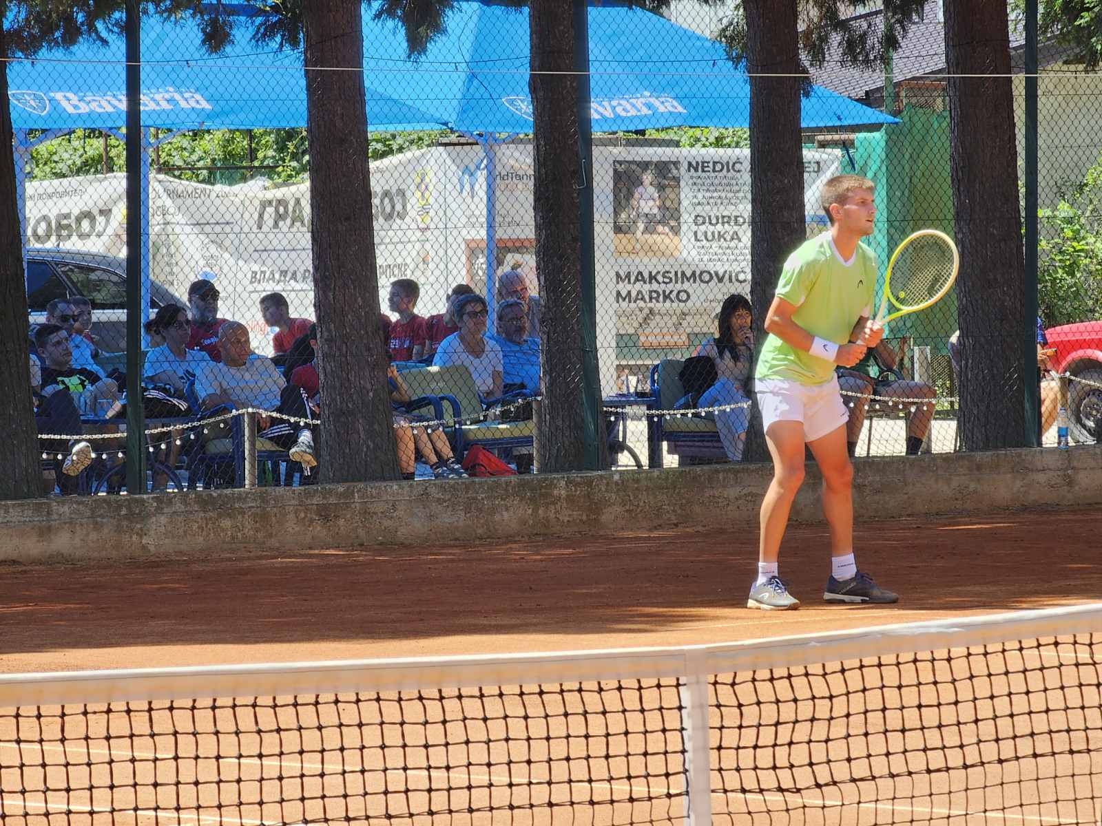 DOBOJ: Andrej Nedić u finalu “Doboj Open 2025” – prilika za trofej pred domaćom publikom