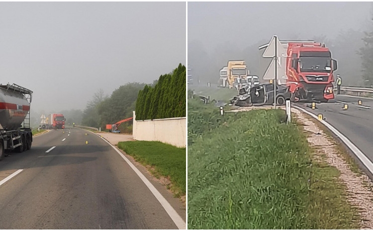 TRAGIČNA SAOBRAĆAJNA NESREĆA KOD MAGLAJA: Poginule dvije osobe, treća prevezena u zeničku bolnicu