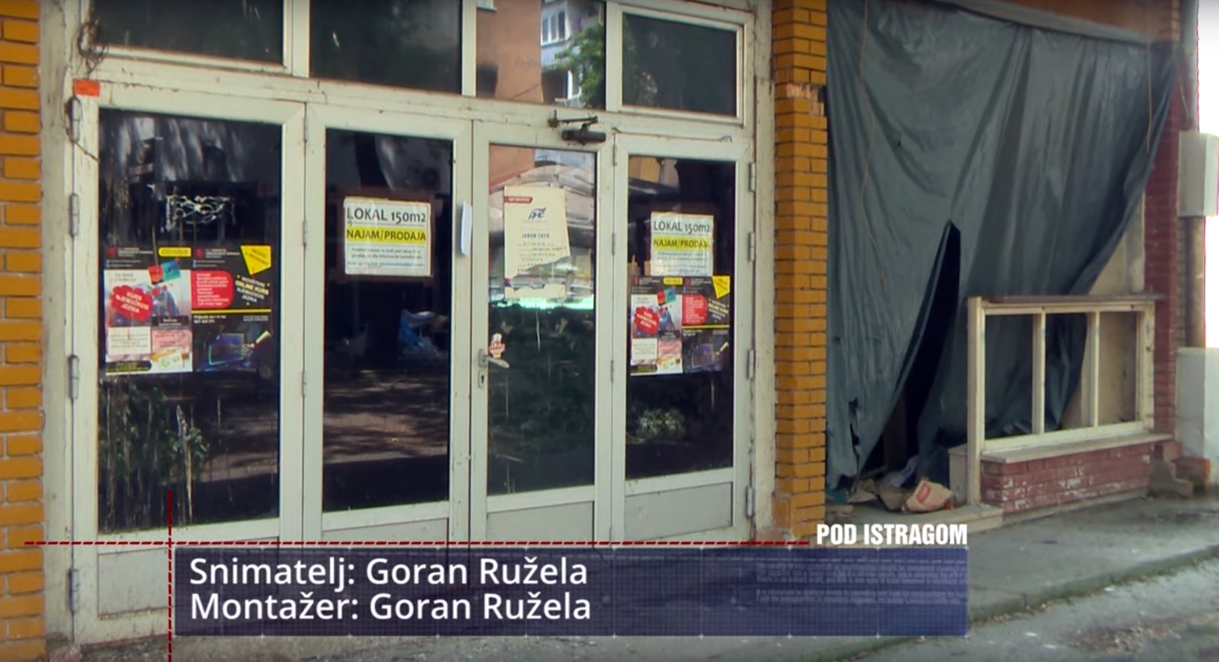 DOBOJ: Zapušteni i ruinirani Zanatski centar (VIDEO)