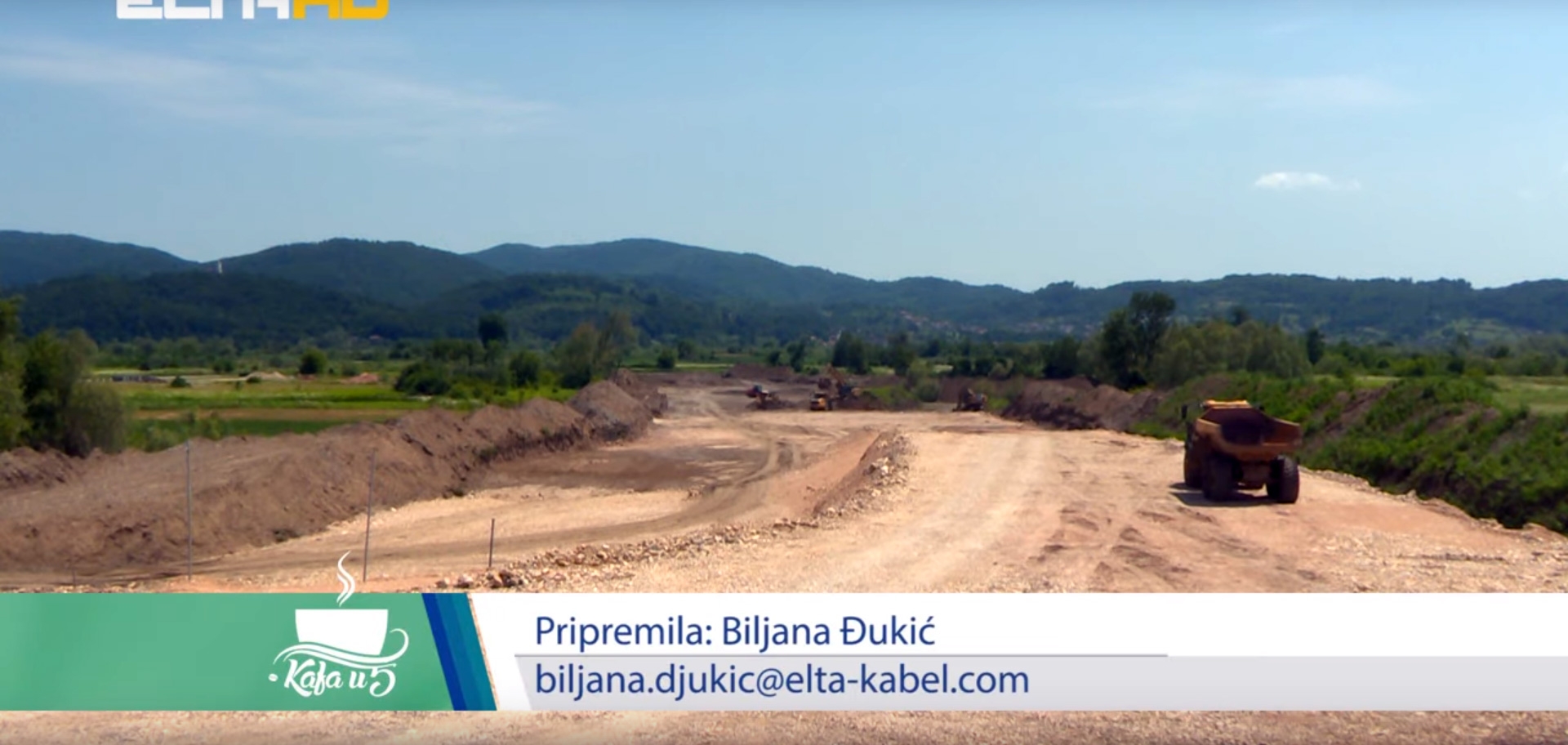 DOBOJ: Obilazak gradilišta auto-puta na Koridoru "Pet ce" u Toviri (VIDEO)