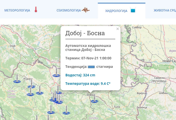DOBOJ: Stagnira vodostaj Bosne