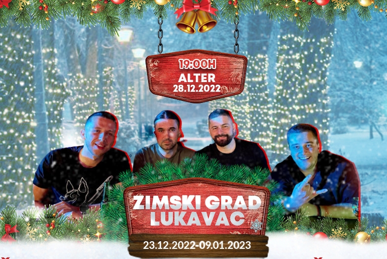 MANIFESTACIJA ZIMSKI GRAD LUKAVAC Večeras nastupa bend Alter