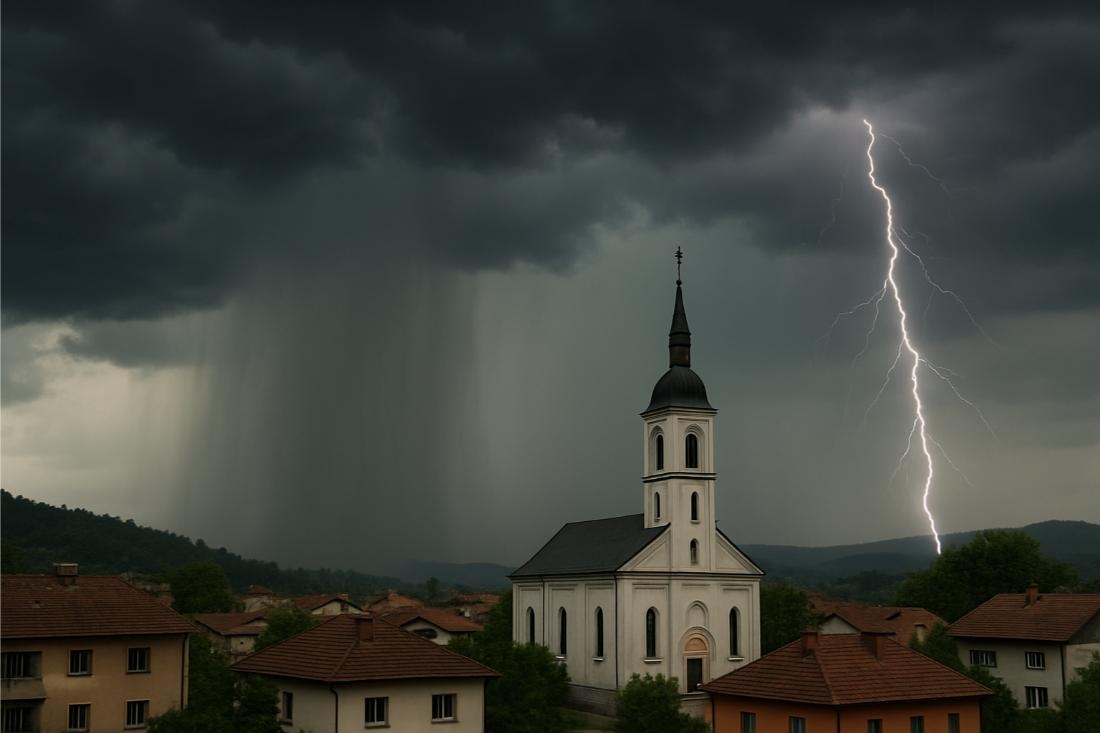 VRIJEME: Nestabilno s pljuskovima i grmljavinom, maksimalna temperatura do 22 stepena