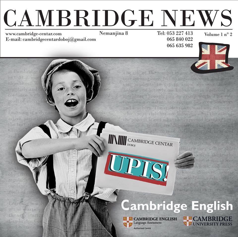 UPIS NA KURSEVE ENGLESKOG I NJEMAČKOG JEZIKA školske 2017/2018. godine (FOTO)