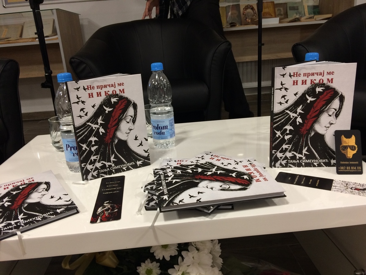 DOBOJ: Promovisana knjiga "Ne pričaj me nikom" Tanje Simeunović