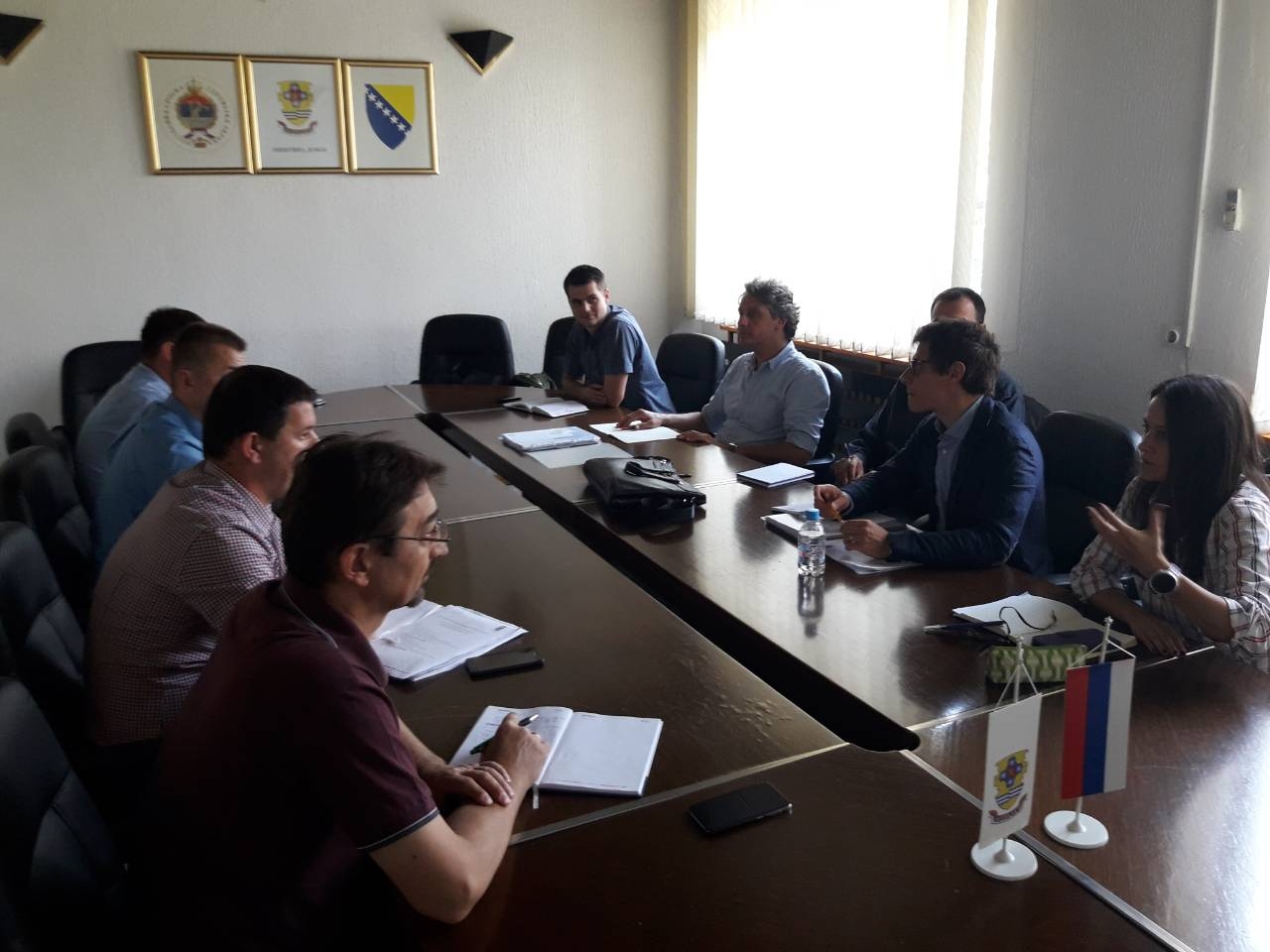 DOBOJ: Posjeta italijanskih stručnjaka gradskoj upravi