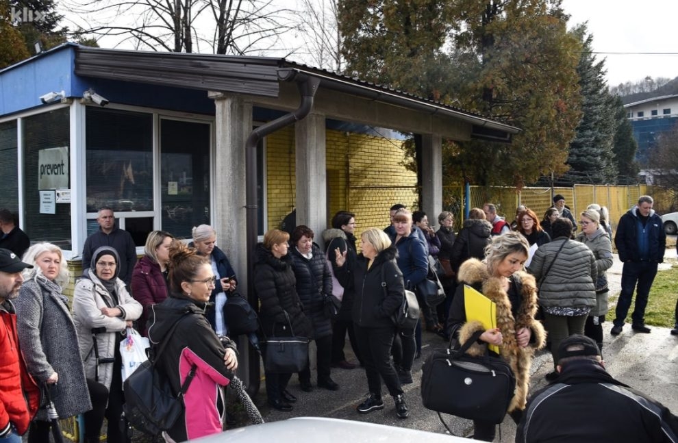 Radnički pokret spriječio nezakonitu nagodbu i otkaze u "Preventu" Zenica.
