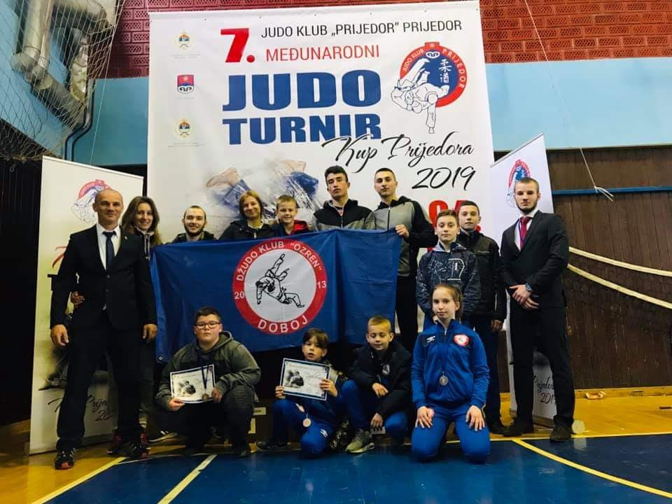 DOBOJ: Džudisti "Ozrena" osvojili četri medalje u Prijedoru