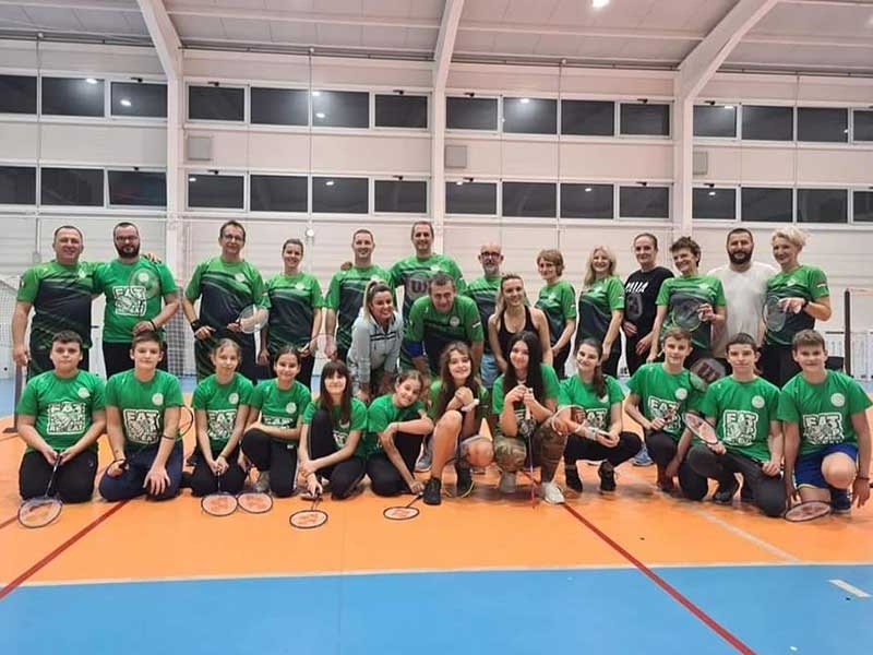 DOBOJ: BK Sertini na Međunarodnom badminton turniru u Đakovu
