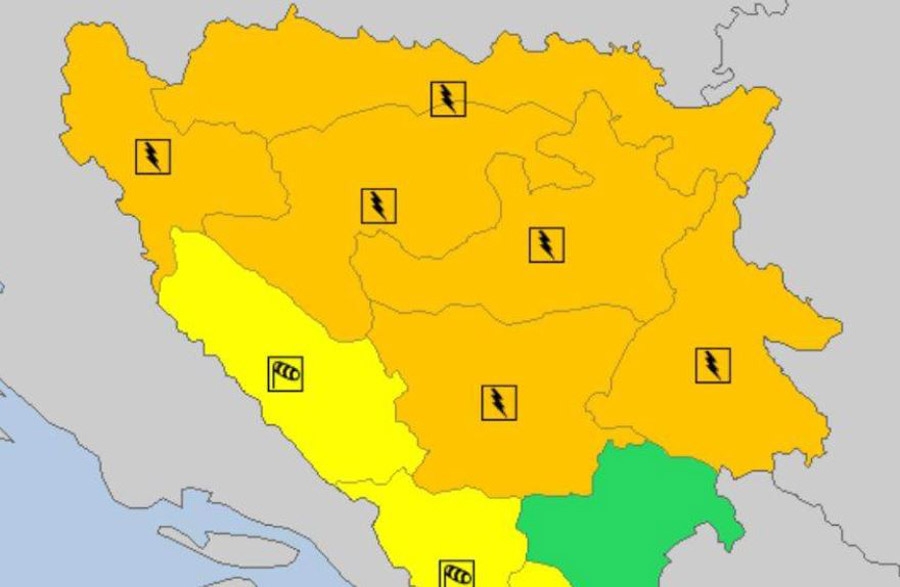 VRIJEME: Narandžasto upozorenje za većinu krajeva zbog vrućine