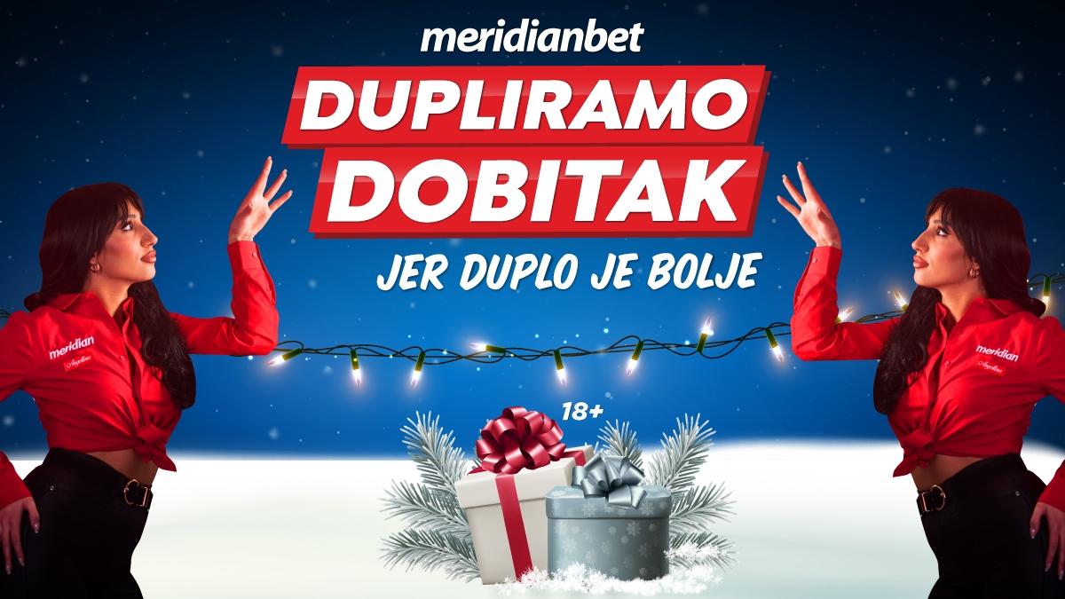 REKORDNE KVOTE donose REKORDNE DOBITKE! Subotom Meridian DUPLIRA!