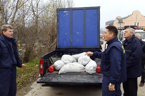 DOBOJ: Sve spremno za uklanjanje avio-bombe (FOTO)