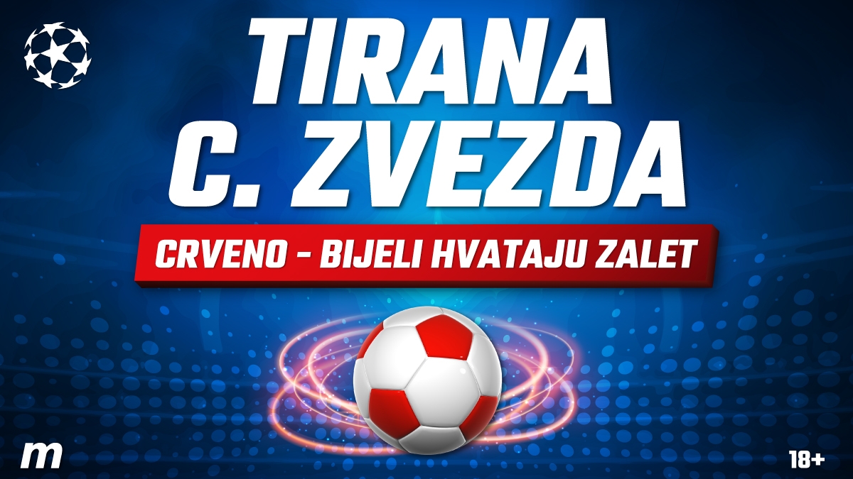 Kvalifikacije za novu avanturu Lige šampiona – Tirana protiv Crvene Zvezde