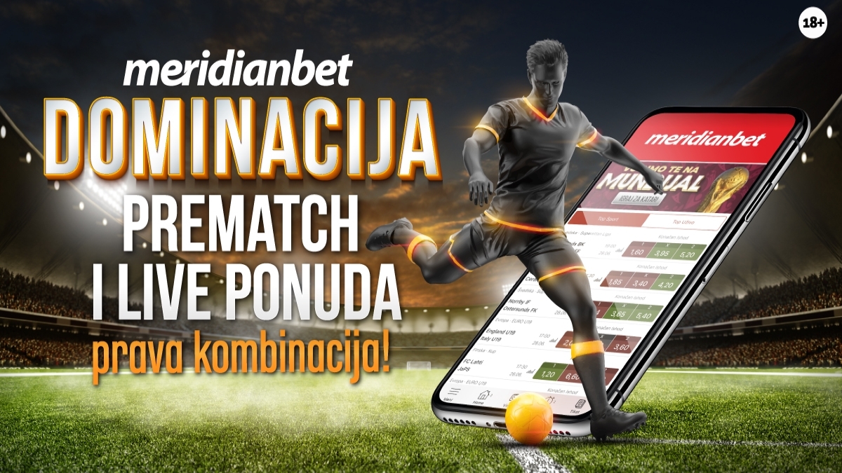 Samo u Meridianu: Više od 2,000 različitih igara za sve utakmice liga petice