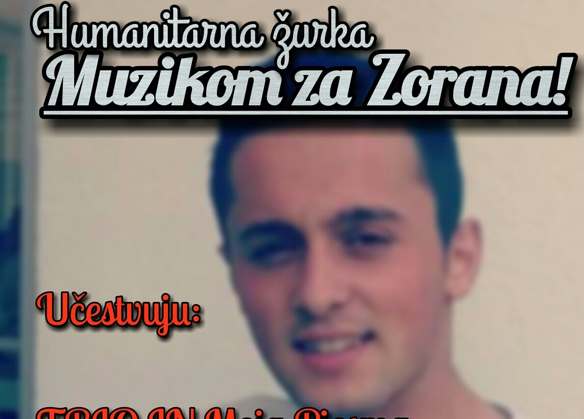 DOBOJSKI INFO NAJAVLJUJE: Humanitarna žurka "Muzikom za Zorana"