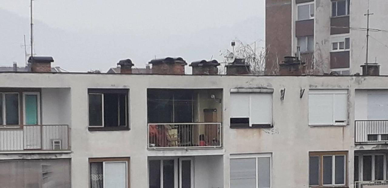 DOBOJ: Djelimično izgorio stan u Ćuprijskoj ulici