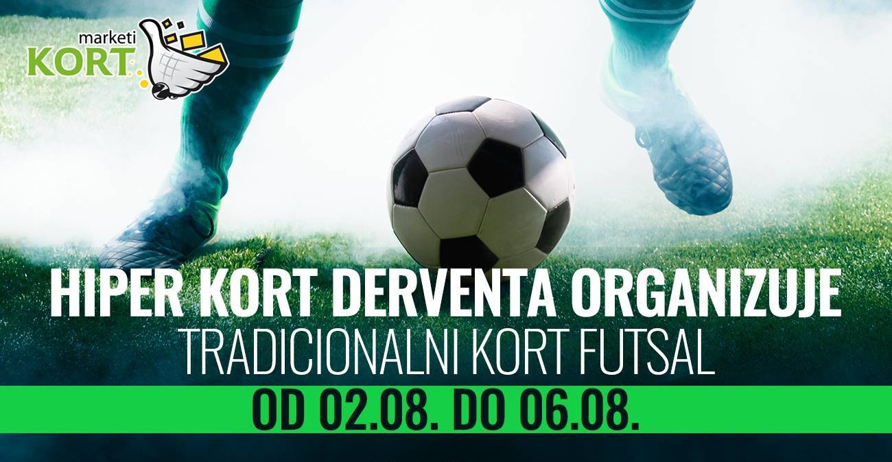 DOBOJSKI INFO NAJAVLJUJE: Tradicionalni KORT turnir u malom fudbalu održava se u Derventi!