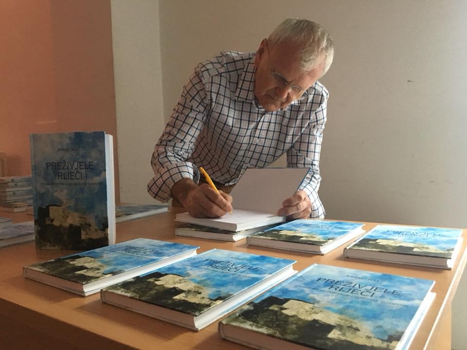 DOBOJ: Promovisana knjiga "Preživjele riječi", publiciste Mirka Jeleča