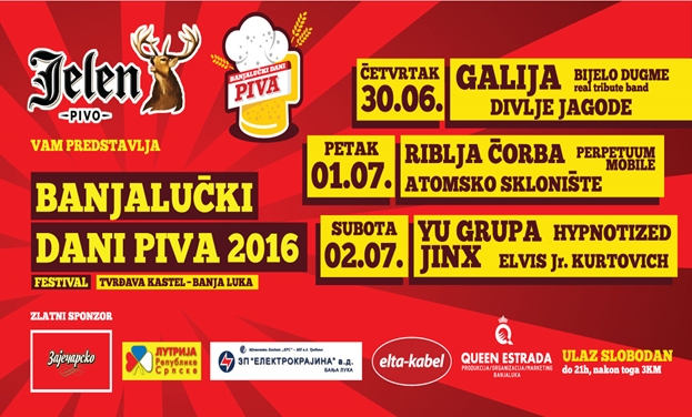 DOBOJSKI INFO PREDSTAVLJA: Festival “Banjalučki dani piva 2016”
