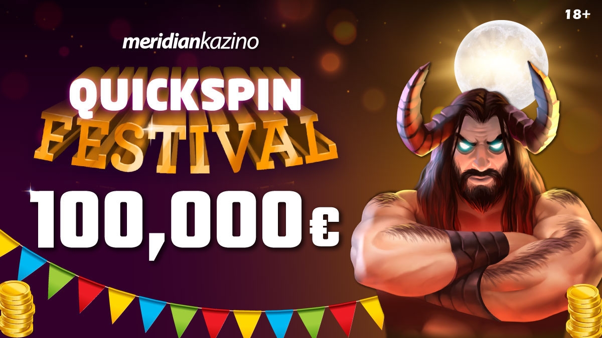 Meridian Online Kazino vas vodi na Quickspin Festival!