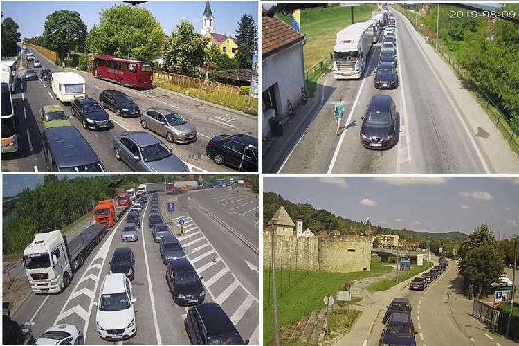 Velike gužve na graničnim prelazima u BiH