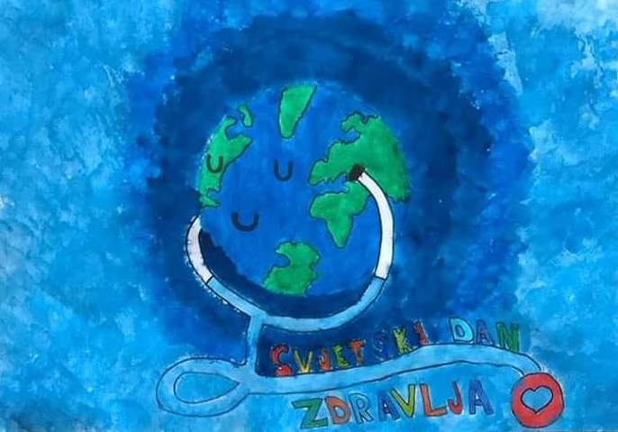 DOBOJ: Osnovci u izolaciji obilježili Svjetski dan zdravlja (FOTO)