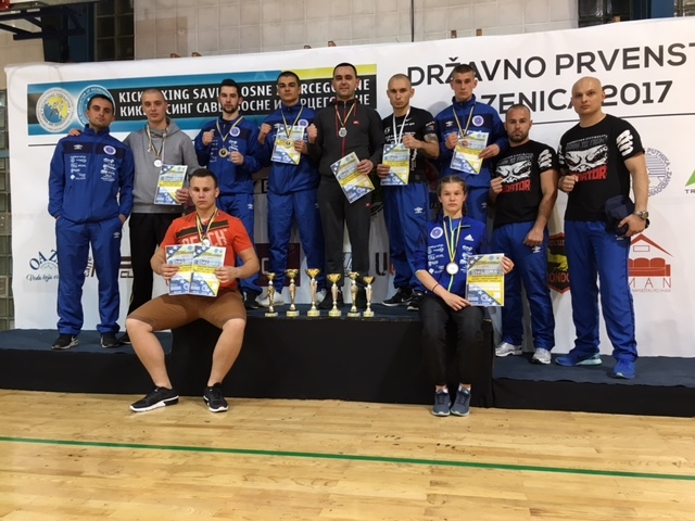 DOBOJ: Kik boks klub "Predator" državni prvak (FOTO)