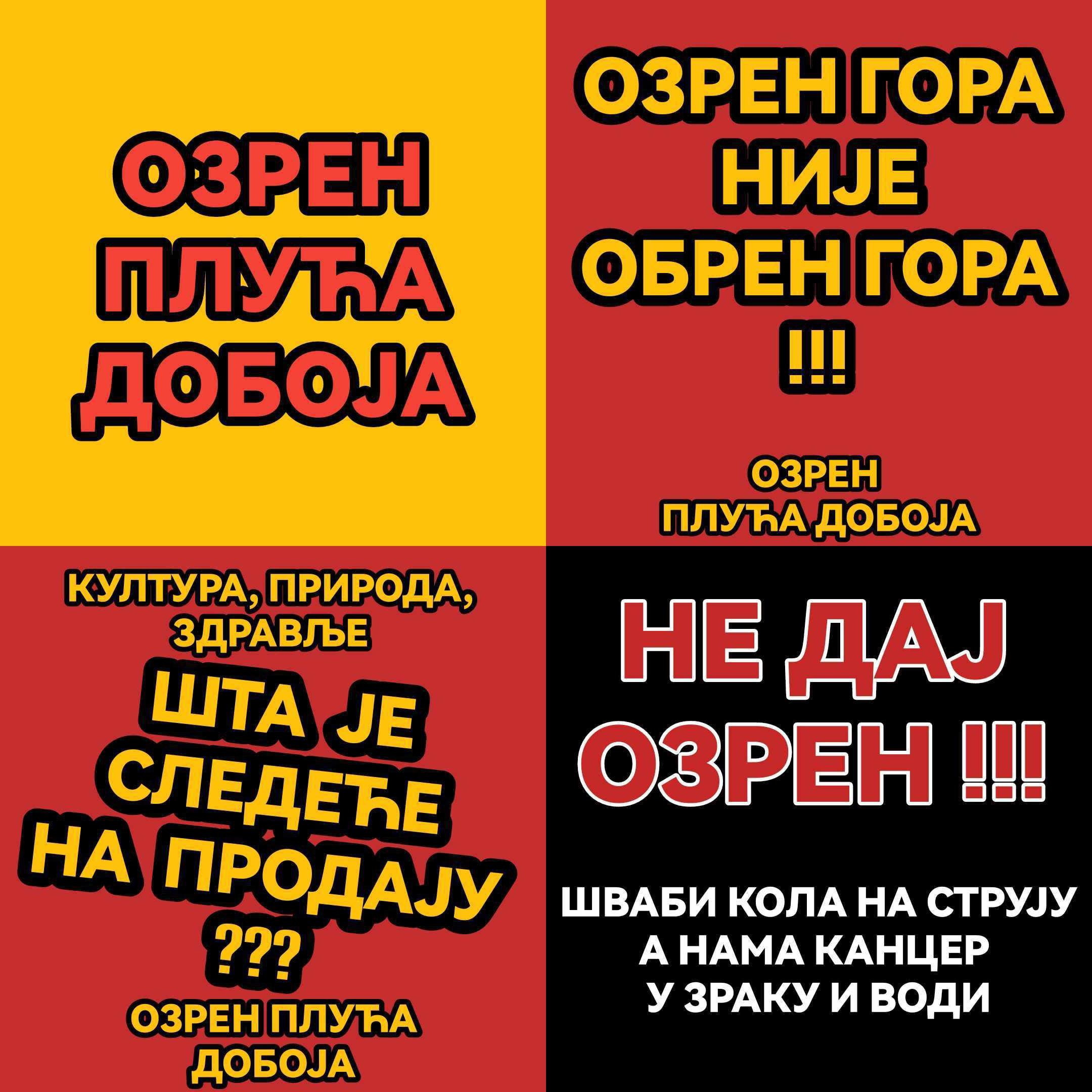 OTPOR U DOBOJU: Građani protiv političke sile u borbi za Ozren i slobodu izražavanja (VIDEO)