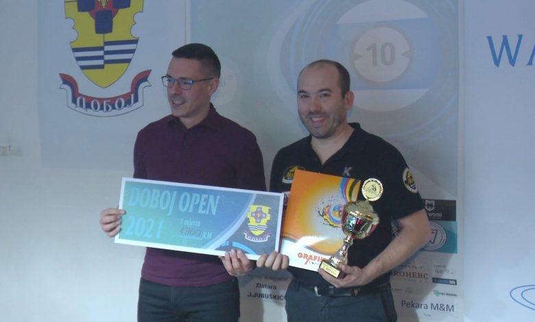 DOBOJ: Zoran Svilar pobjednik turnira „Doboj open 10 ball 2021“ (VIDEO)