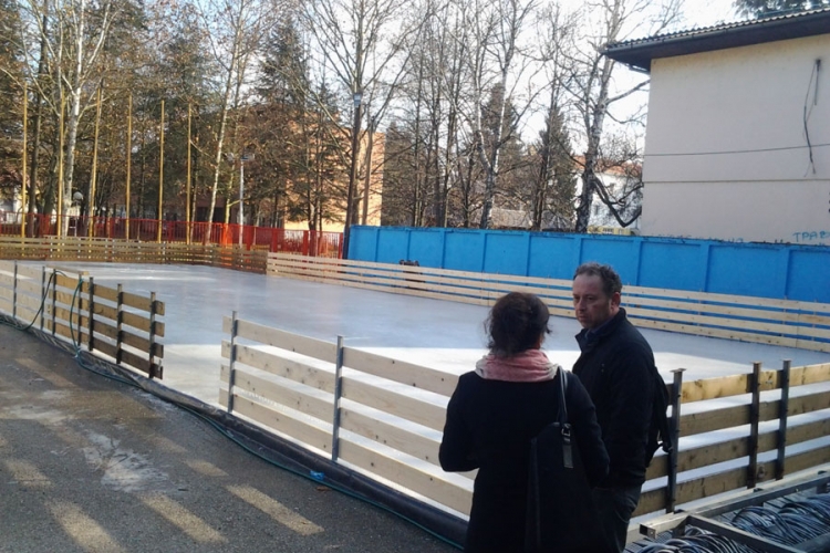 DOBOJ: Klizalište jedini novogodišnji sadržaj