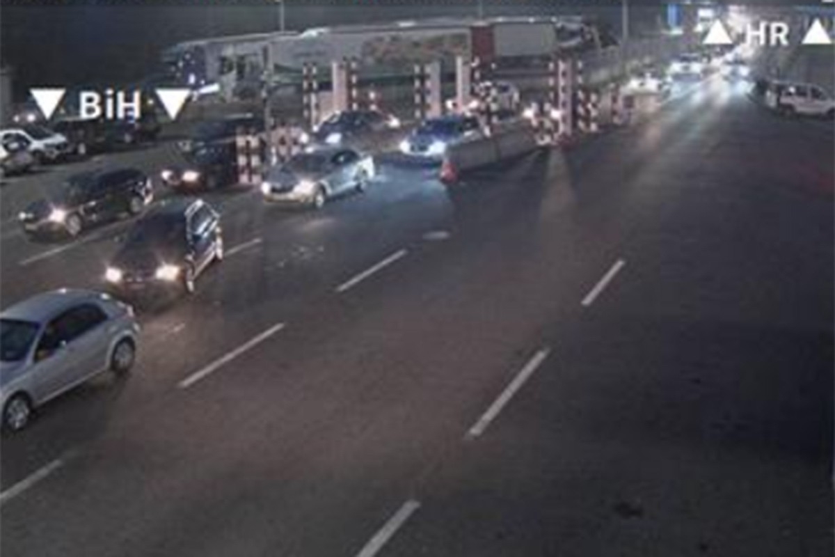Pojačan saobraćaj na ulazu u BiH