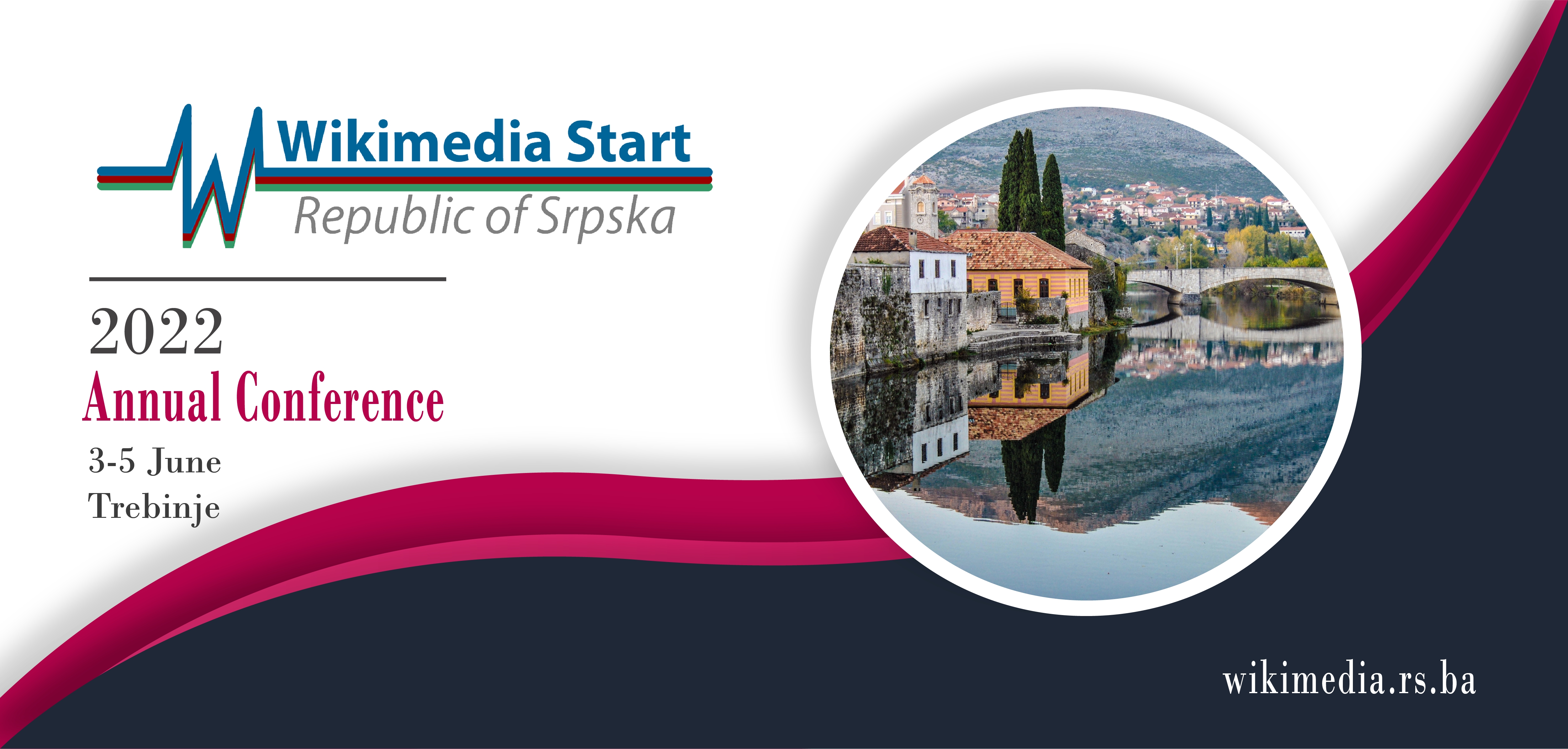 WIKIMEDIA START REPUBLIC OF SRPSKA Peta godišnja konferencija Vikimedijine zajednice Srpske
