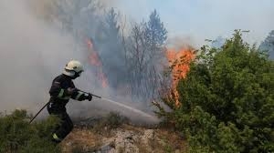 PUTEVI: Požar u blizini puta Baraći-Mlinište