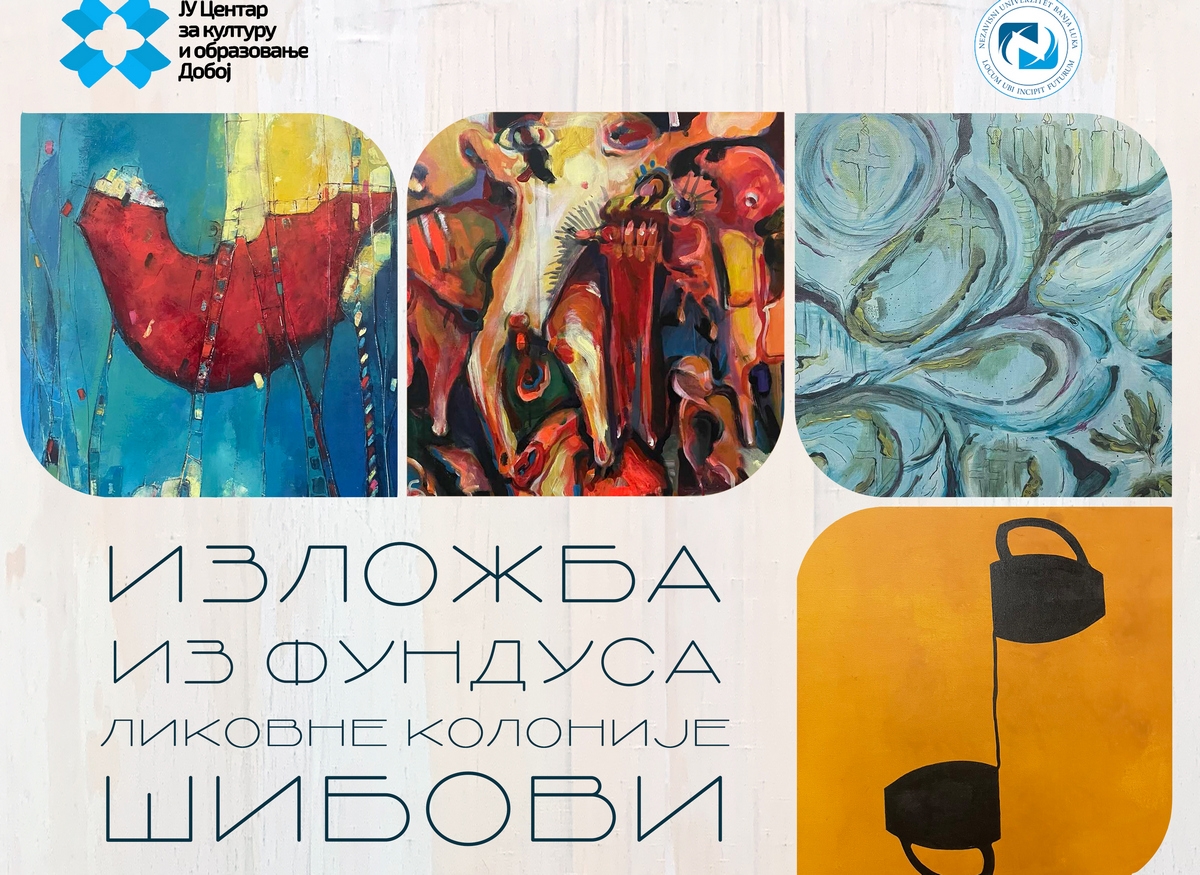 DOBOJ: Svečano otvaranje izložbe djela Likovne kolonije Šibovi