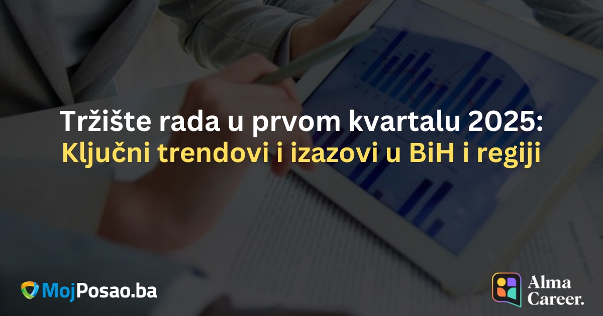 PAD BROJA OGLASA, ALI RAST PRIJAVA: Tržište rada u BiH pod pritiskom