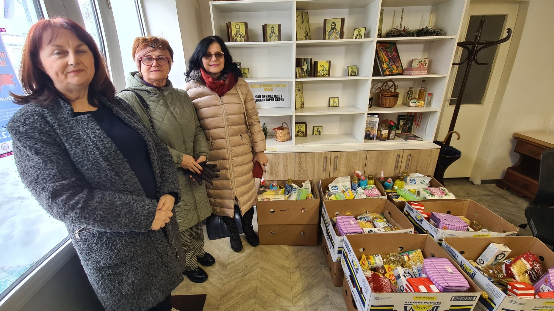 DOBOJ: Povodom Božića podijeljeni paketi najugroženijim sugrađanima