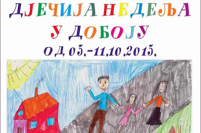 DOBOJ: Počela Dječija nedjelja