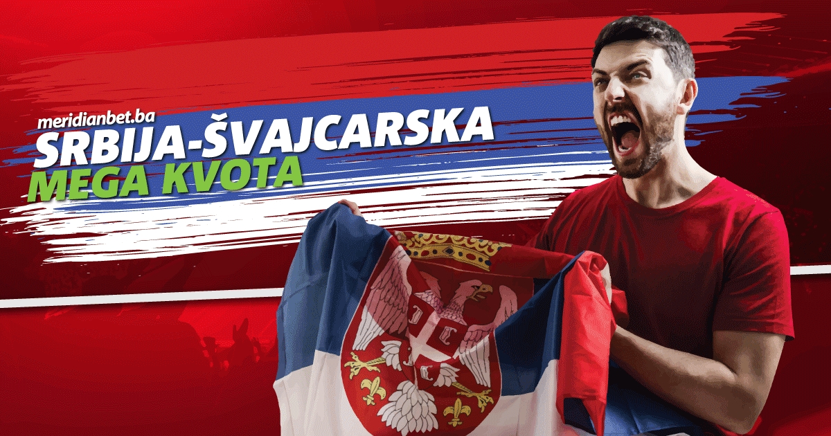 NAVIJAJ ZA "ORLOVE" I NAPUNI DŽEPOVE! Mega kvota na pobjedu Srbije u Meridianu!