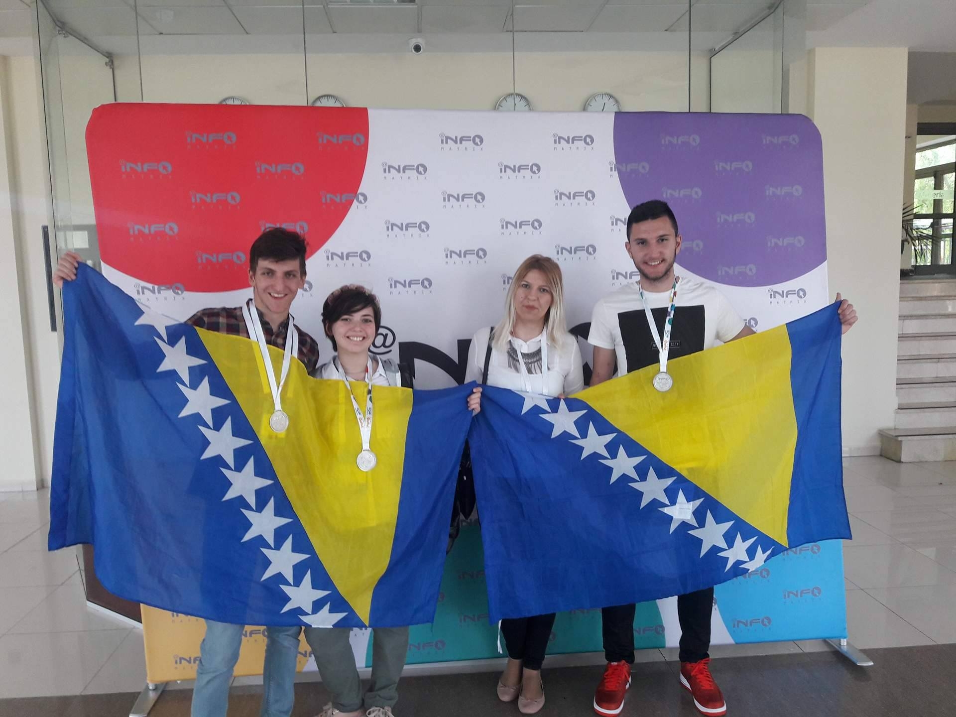 Zlato, srebra i bronze za BiH na Informatrix takmičenju održanom u SAD-u