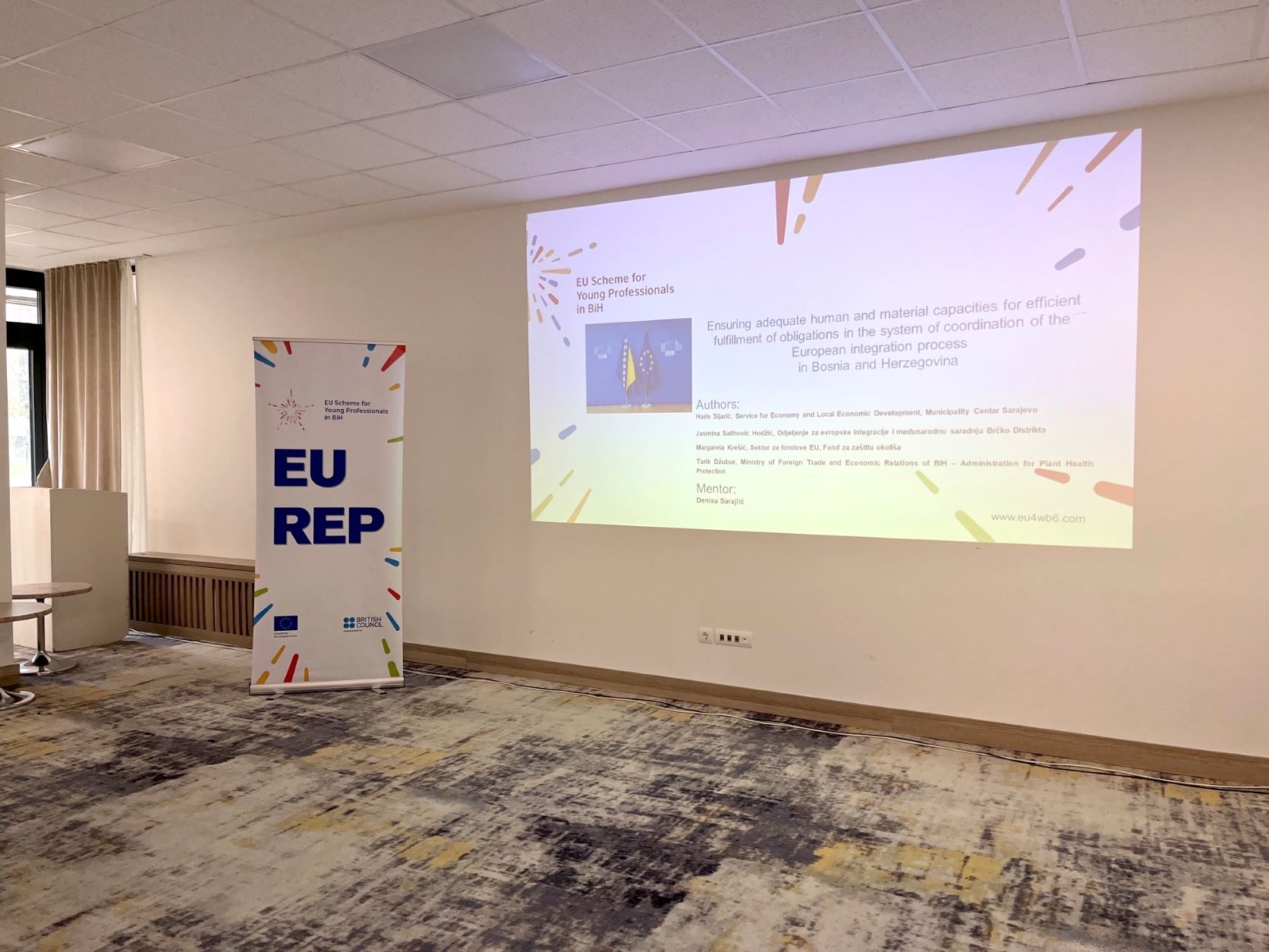 PREDSTAVLJEN POLICY PAPER Donesene preporuke za poboljšanje rada koordinacionih tijela za evropske integracije BiH